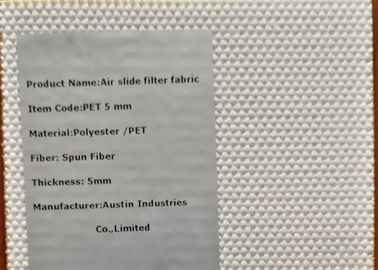 Pneumatisch van de de Filterdoek van de Luchtdia de Polyesterfilamentgaren 6mm Dikte